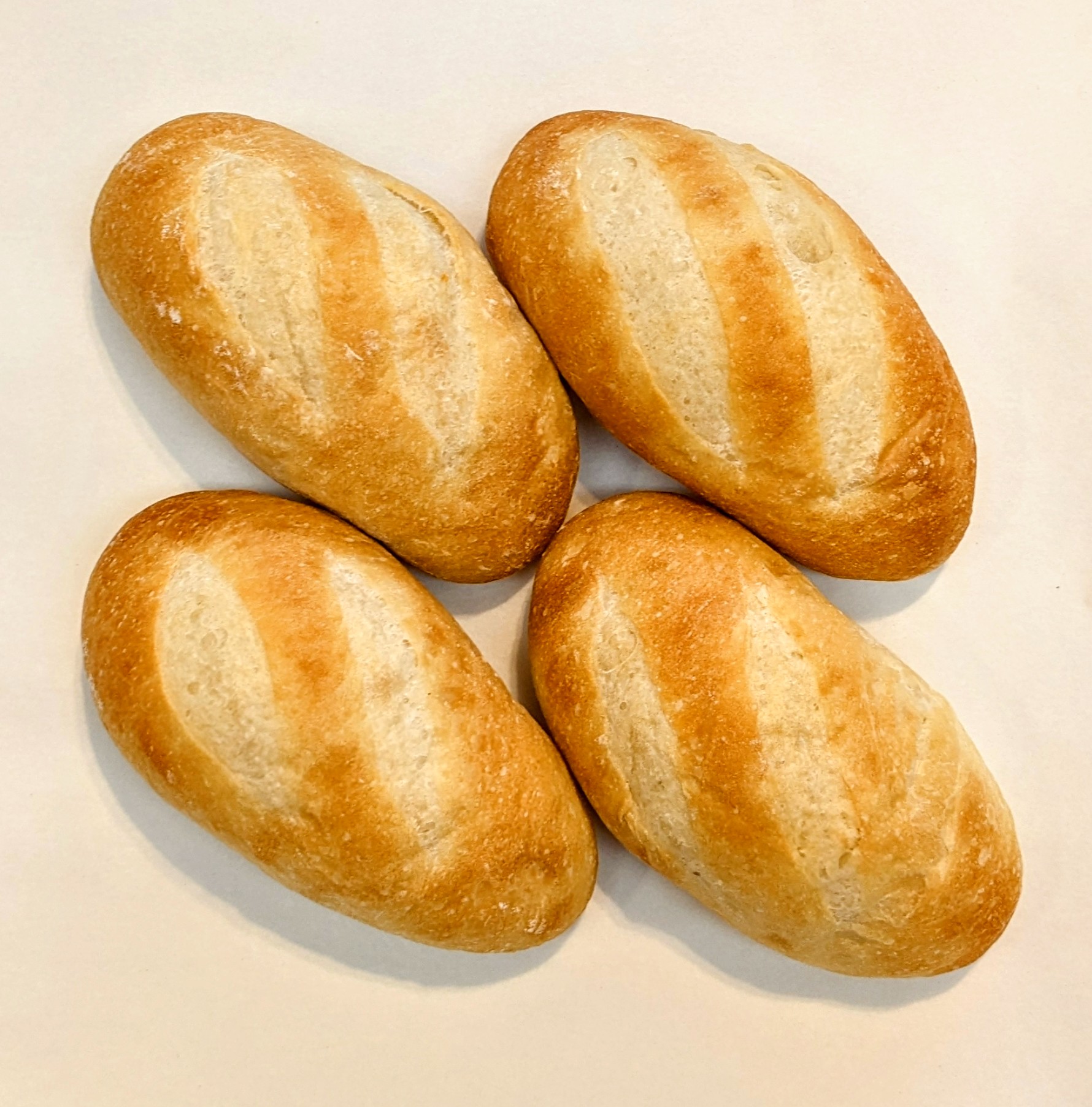 4 Brio Sweet French Rolls